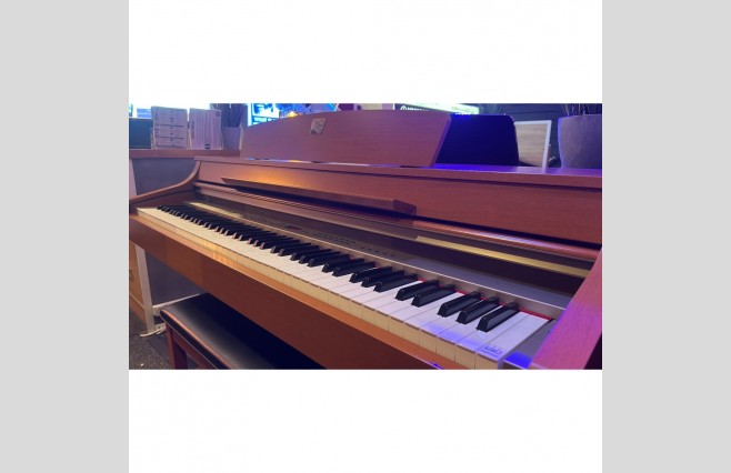 Yamaha CLP330 Satin Cherry Digital Piano, Used - Complete Package (SN:BCQI01004) - Image 4